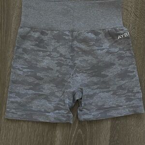 AYBL Charcoal Camo Bike Shorts